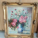 Oil painting on canvas by Jean de Jong from 1976.