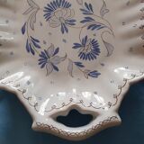 Plat à biscuits faience bretonne