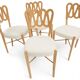 Lot de 4 chaises Modèle 969 – Gio Ponti pour Montina