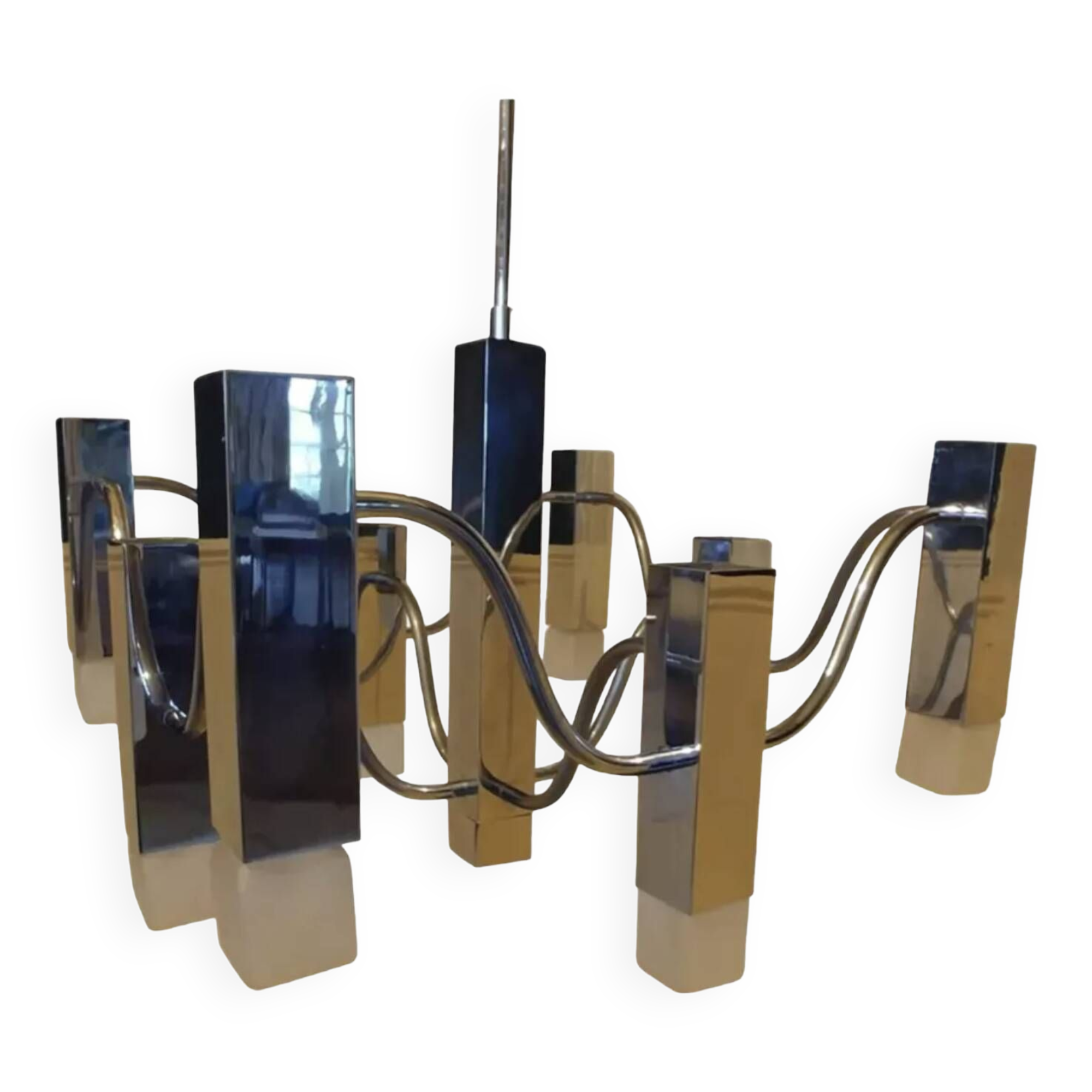 Chandelier by Maison Sciolari for Boulanger 1970