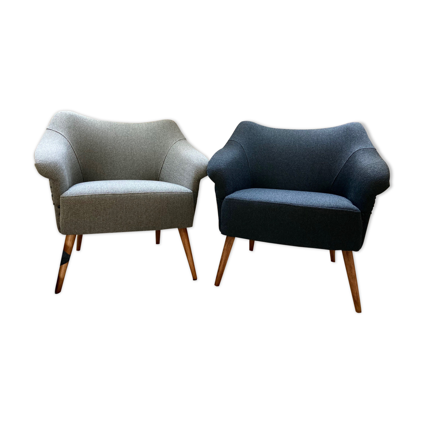 Pair of armchairs 50s