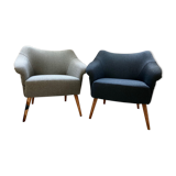 Pair of armchairs 50s