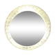 Backlit illuminated mirror Hillebrand 1970s