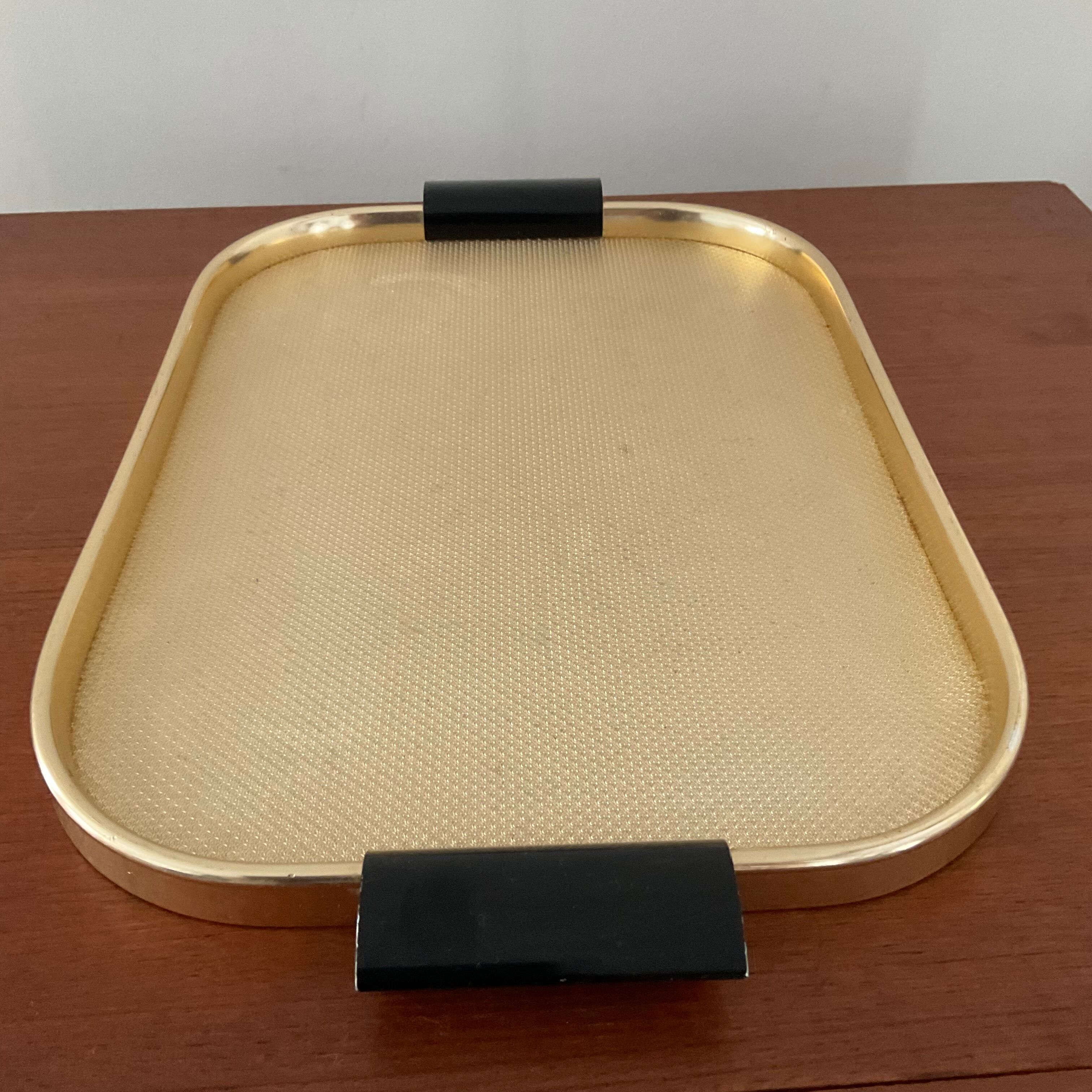 Vintage gold metal top