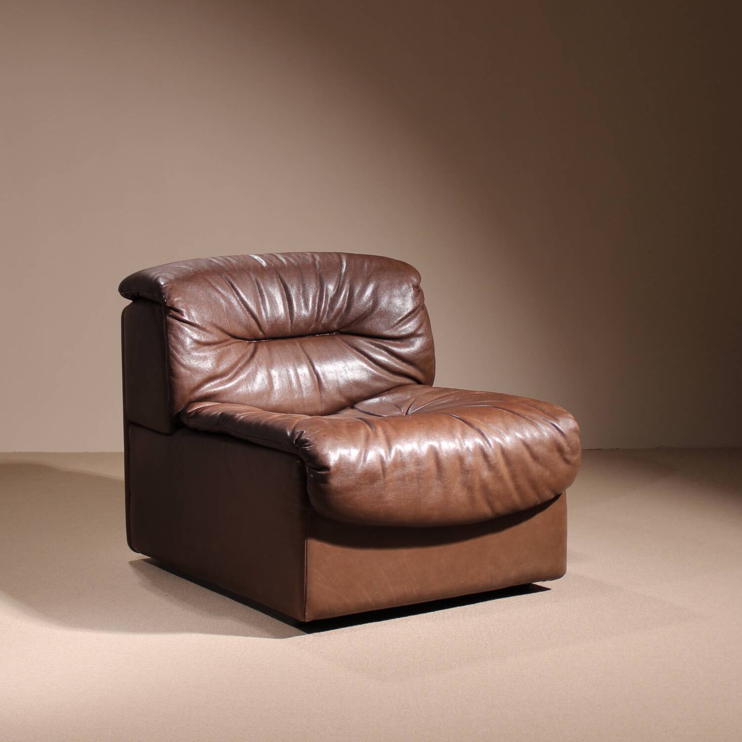 Canapé en cuir modulaire 'DS-14' par De Sede | Suisse années 1970