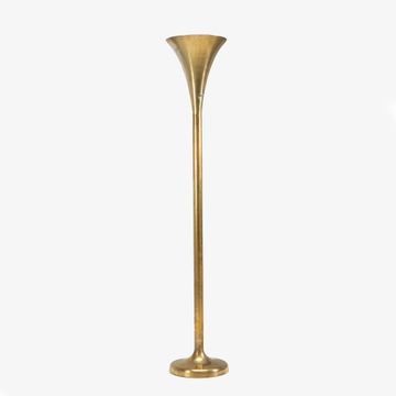 Brass ''Luminator'' floor lamp by Marcello Piacentini