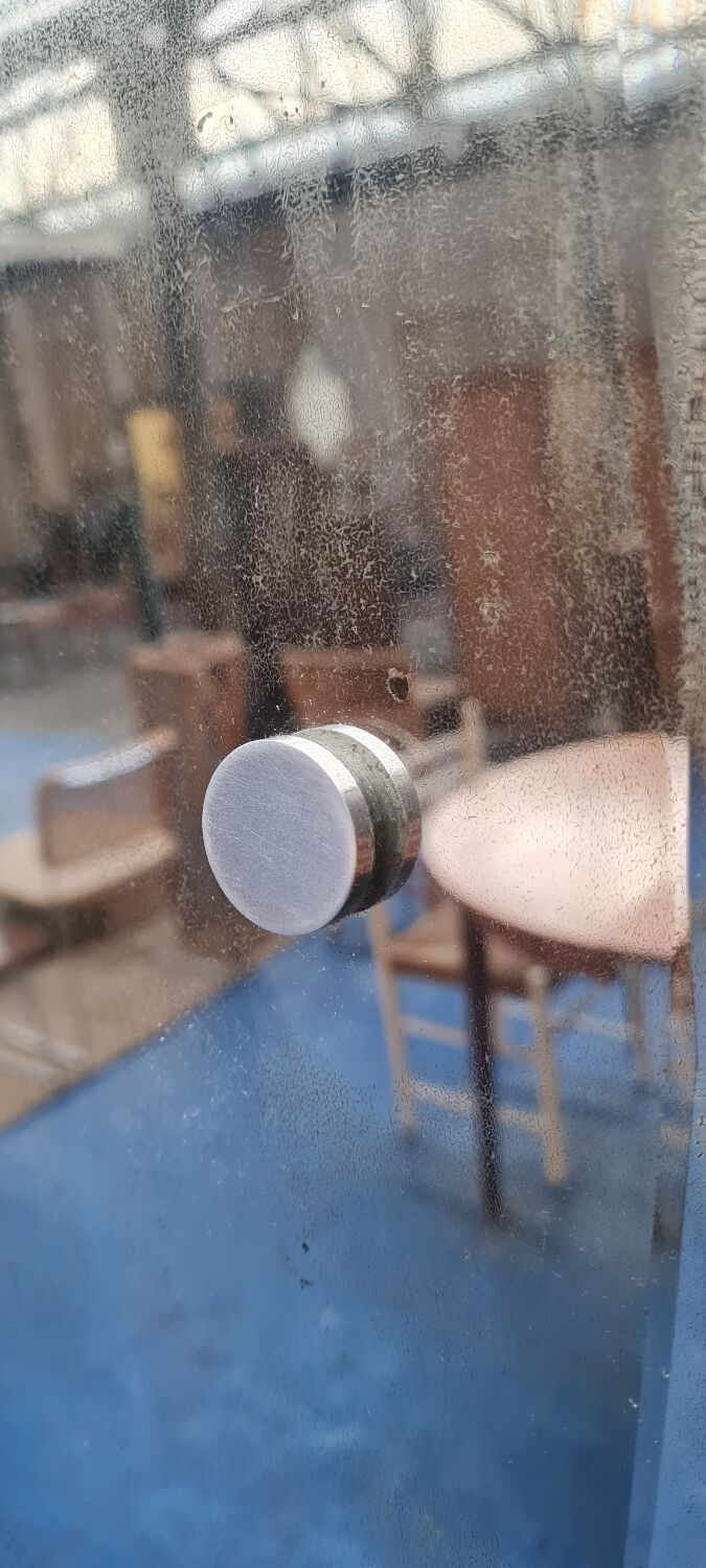 Art Deco beveled mirror