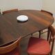 Set of six rosewood chairs, Danish design, 1970s,  Skovby Møbelfabrik