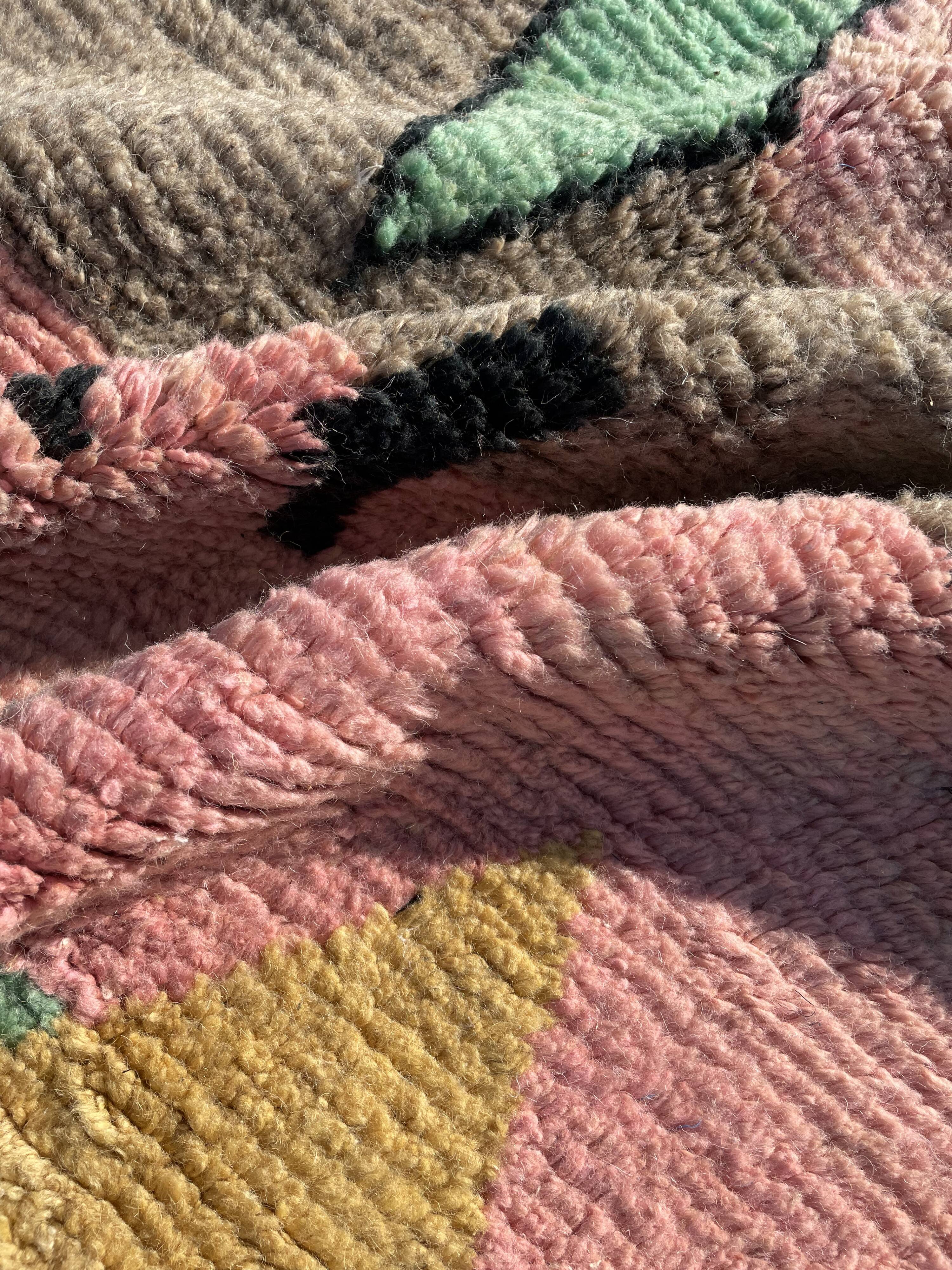 Boujad berbere rug in wool