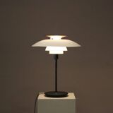 1970s Poul Henningsen “PH80” table lamp for Louis Poulsen, Denmark