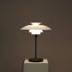 1970s Poul Henningsen “PH80” table lamp for Louis Poulsen, Denmark