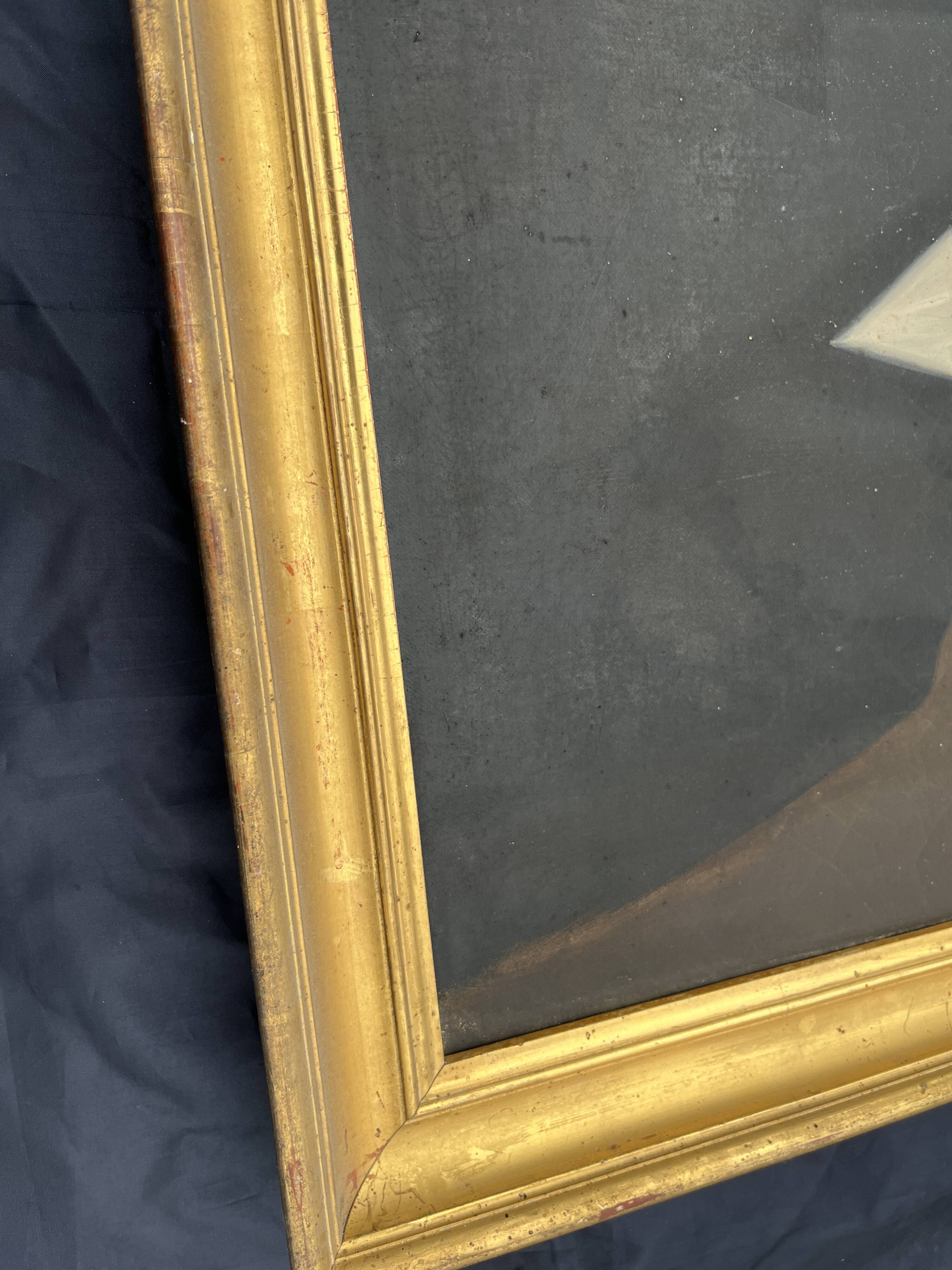 Painting Portrait of a Man – attributed to Basile Lemeunier (1852-1922), dated 18