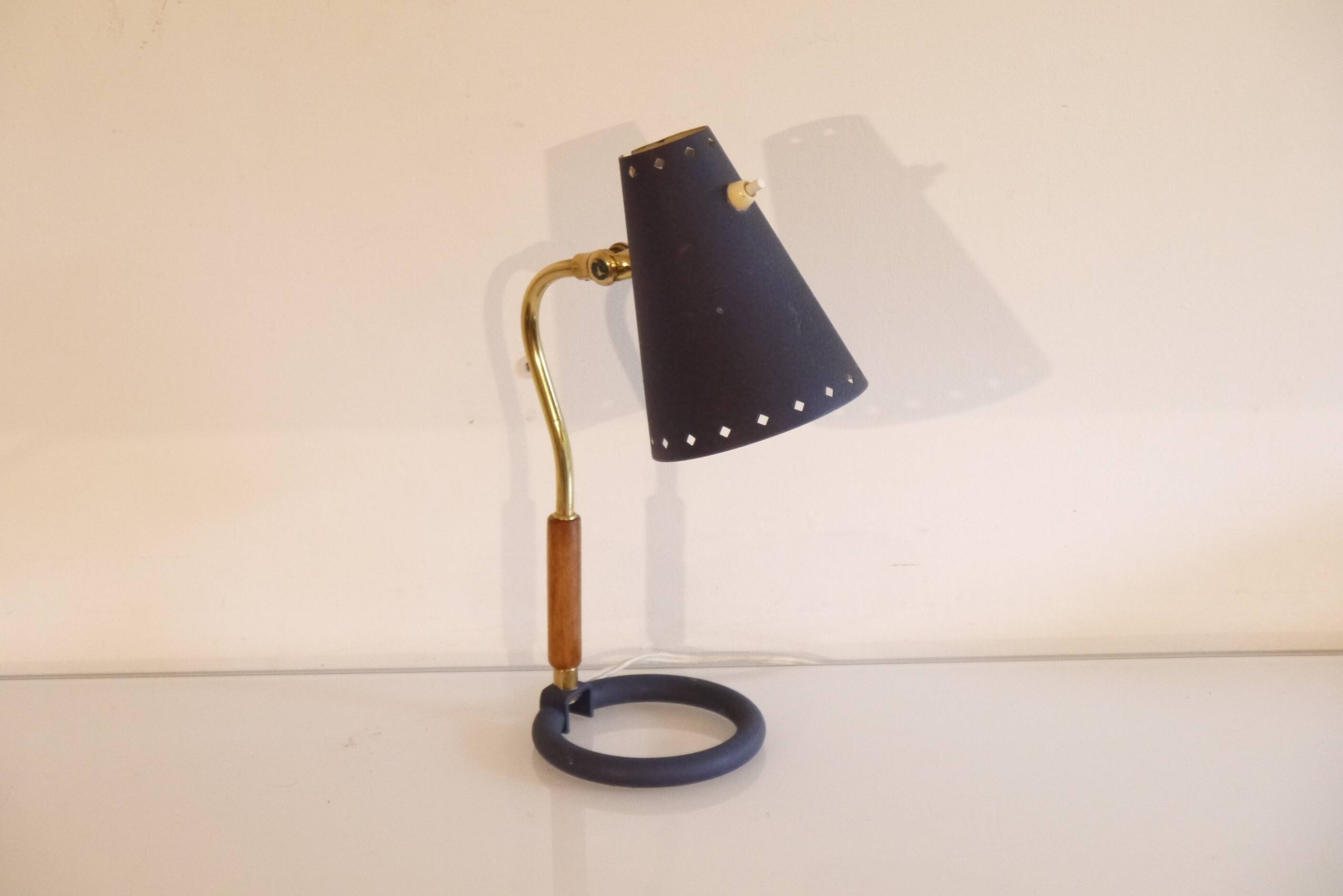 Lampe suédoise 1950 de Borens Boras