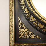 Napoleon III oval mirror - 55x45cm