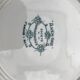 6 mismatched iron land dessert plates