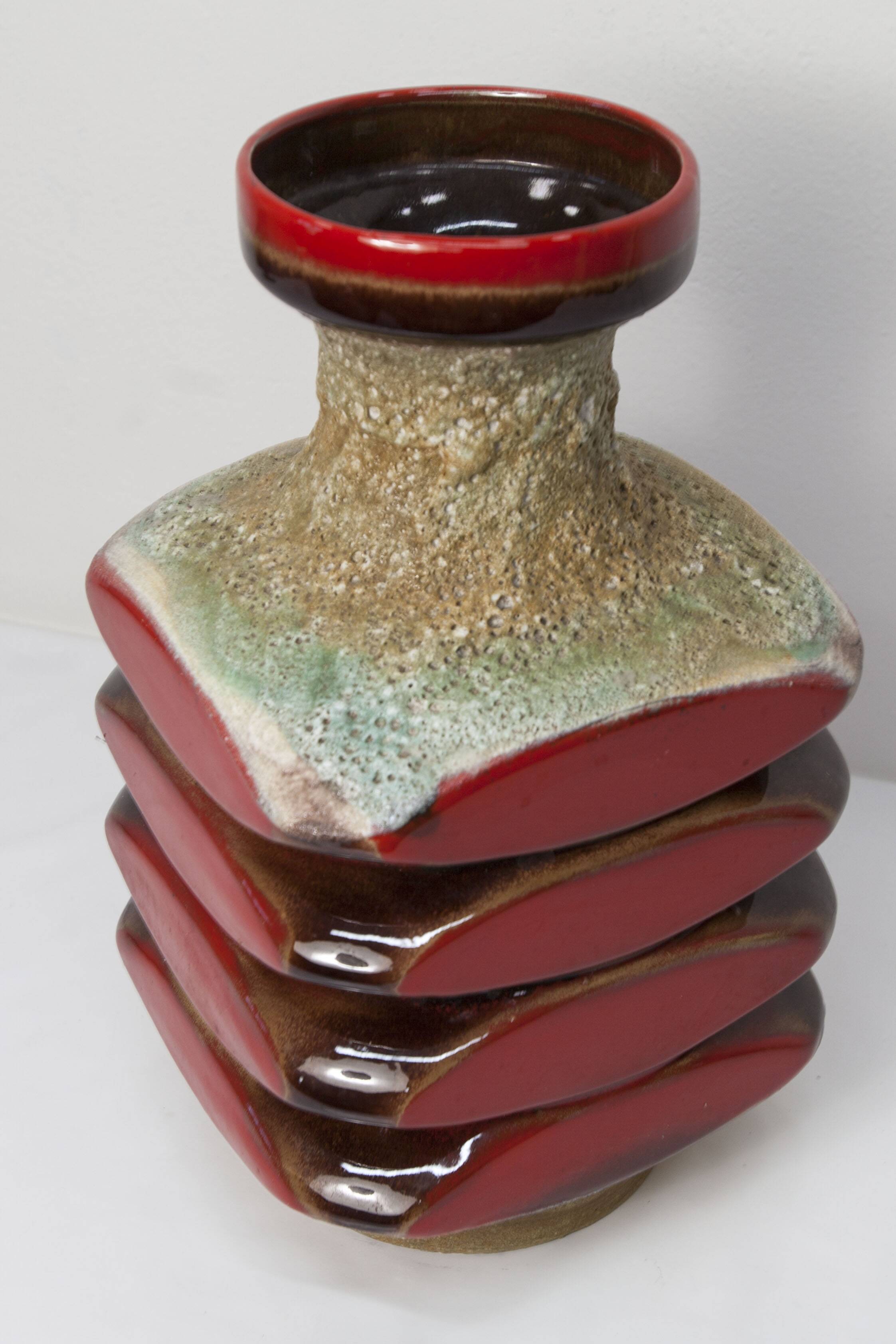 Vase by Cari Zalloni for Steuler Keramik 1960, H 40 cm