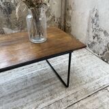 50s modernist oak coffee table