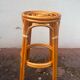 3 vintage rattan stools from the 70s