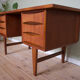 Mid-Century Danish Teak Desk, 1960s
