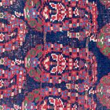 Tapis persan ancien de afshar 132x176cm