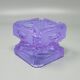 1970s Stunning Purple Smoking Set By Antonio Imperatore in Murano Glass. Ma