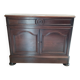 Victorian commode with a white marble top.