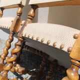 Paire de chaises Louis XIII