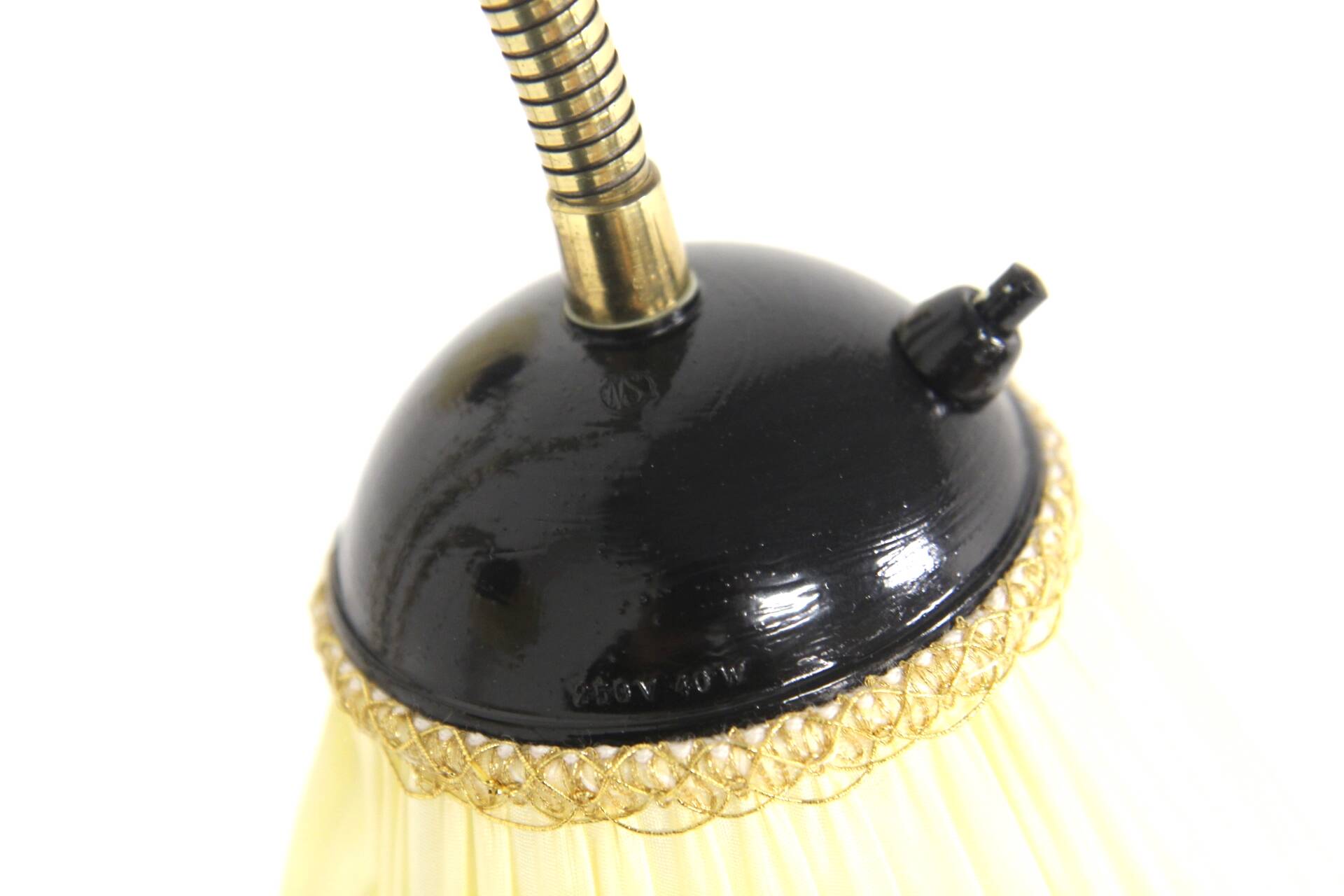 Scandinavian metal floor lamp, Sweden, 1960