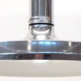 Vintage Space Age hanging pendant lamp in chrome by Erco, 1970s