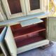 Bibliotheque grillagee 8 portes 2 tirettes