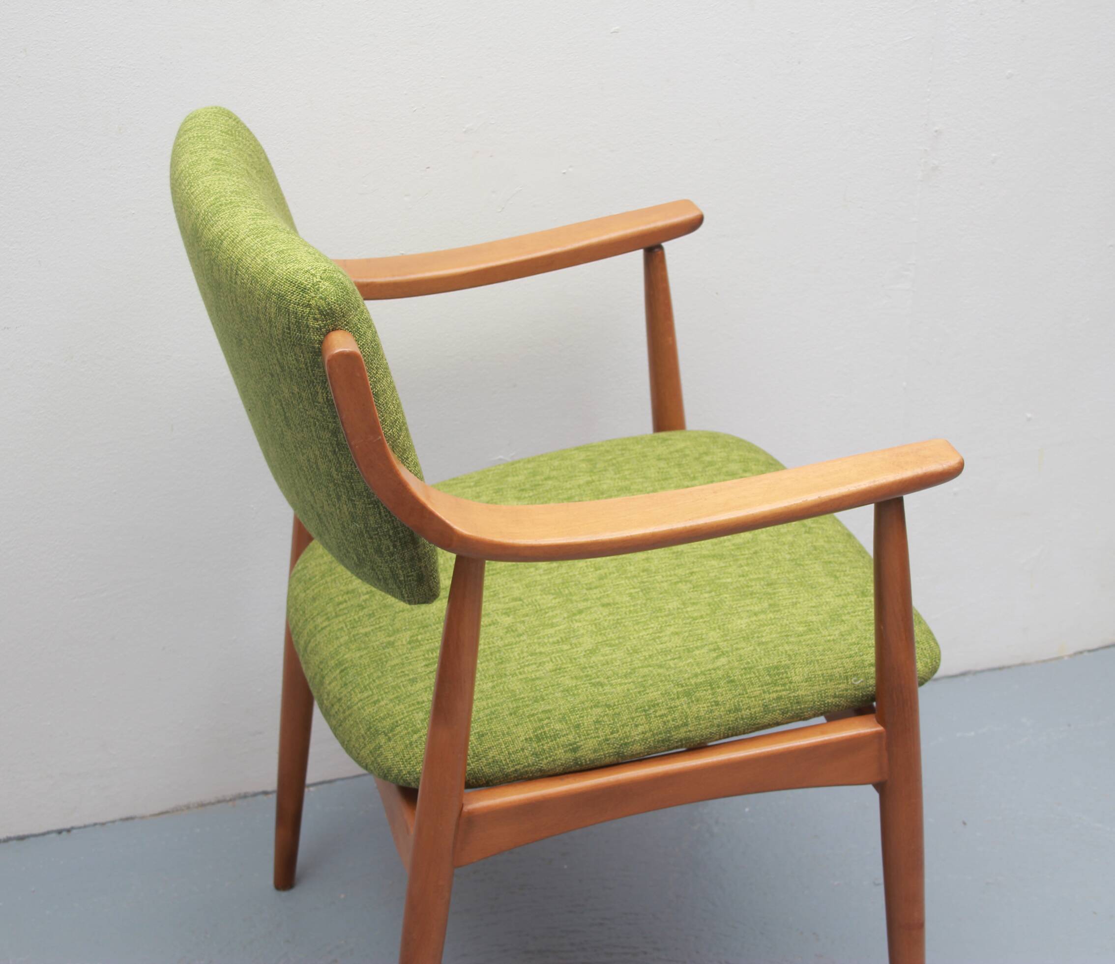 1960s armchair in green