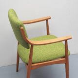 Fauteuil des années 1960 en vert