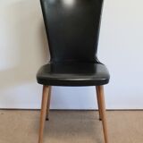 Suite of 8 baumann chairs, "essor" model – 1960s