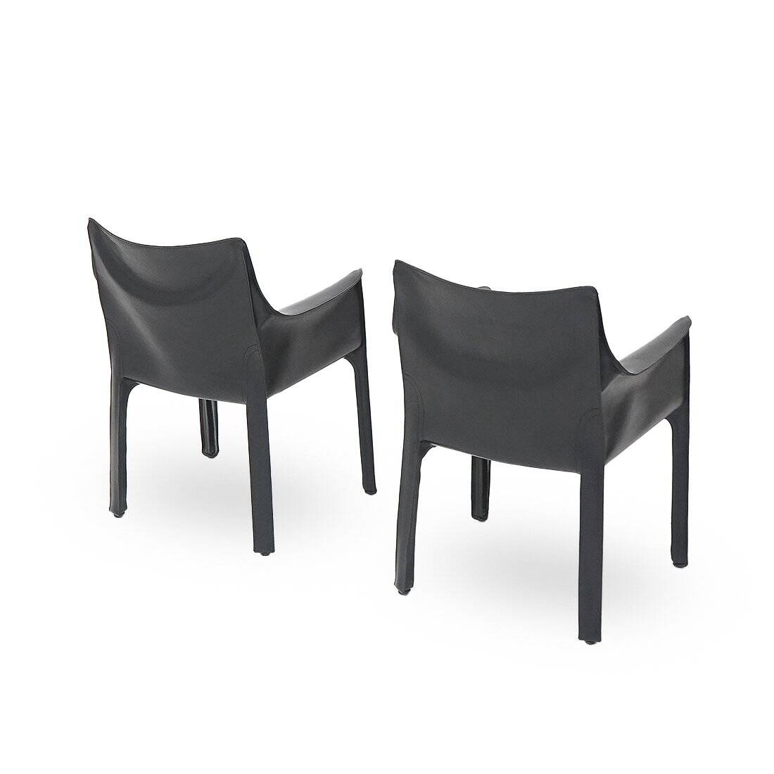 CAB armchairs by Mario Bellini for Cassina, 1970s, set of 2