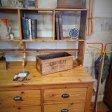 Ancient menier chocolate box