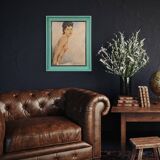 French woman nude painting