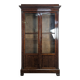 Vitrine Louis-Philippe en acajou à deux portes vitrées