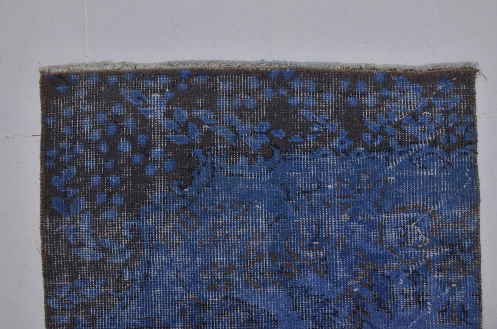 Blue Vintage Handknotted Rug sku 3929