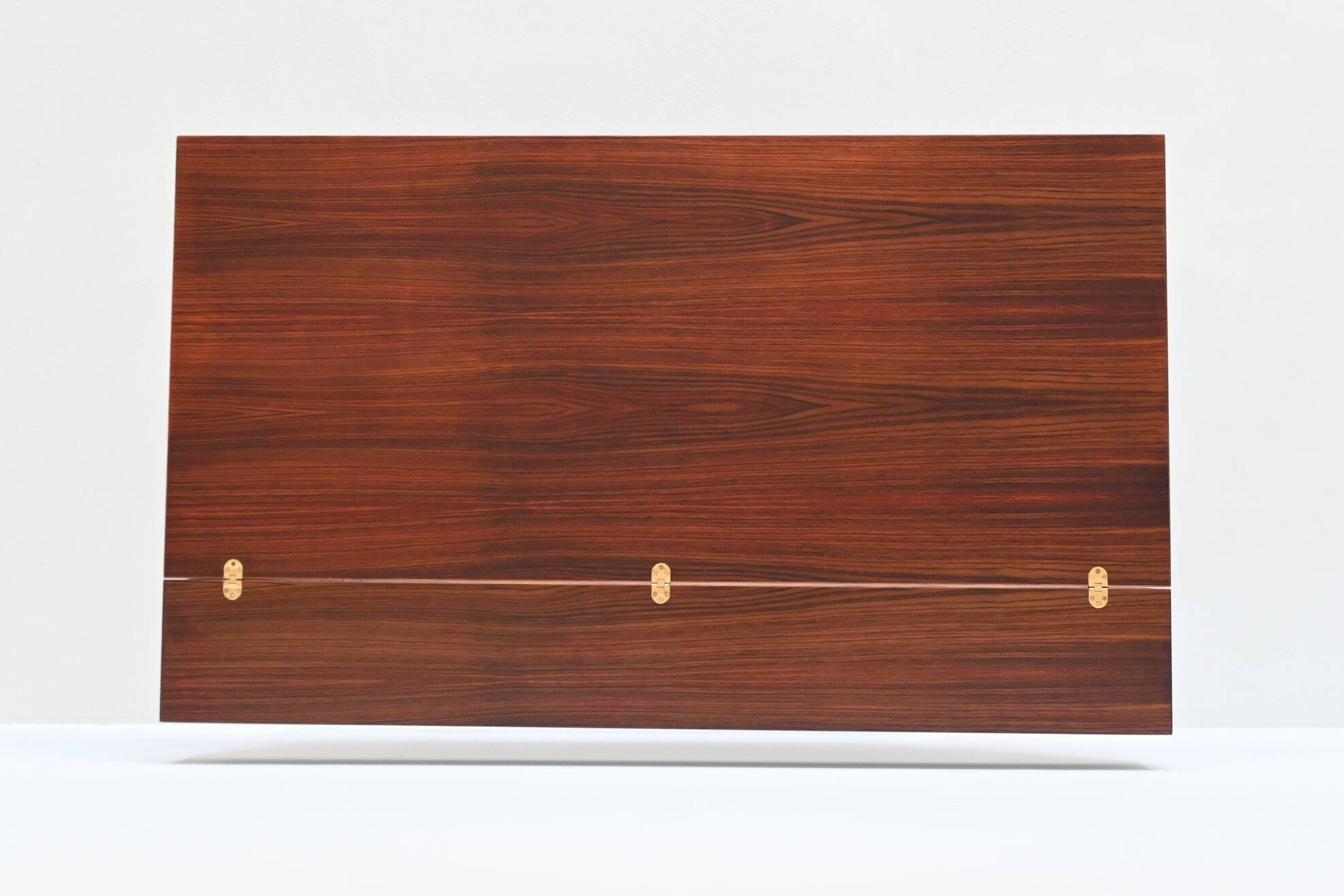 Bureau Peter Lovig Flip-Top Partners en palissandre, Lovig, Danemark, 1960