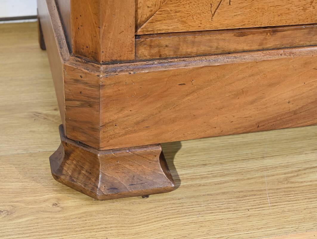 3-door walnut sideboard, late 19th century