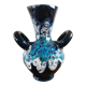 Vase bleu vallauris