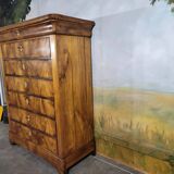 Semainier grande commode Louis Philippe