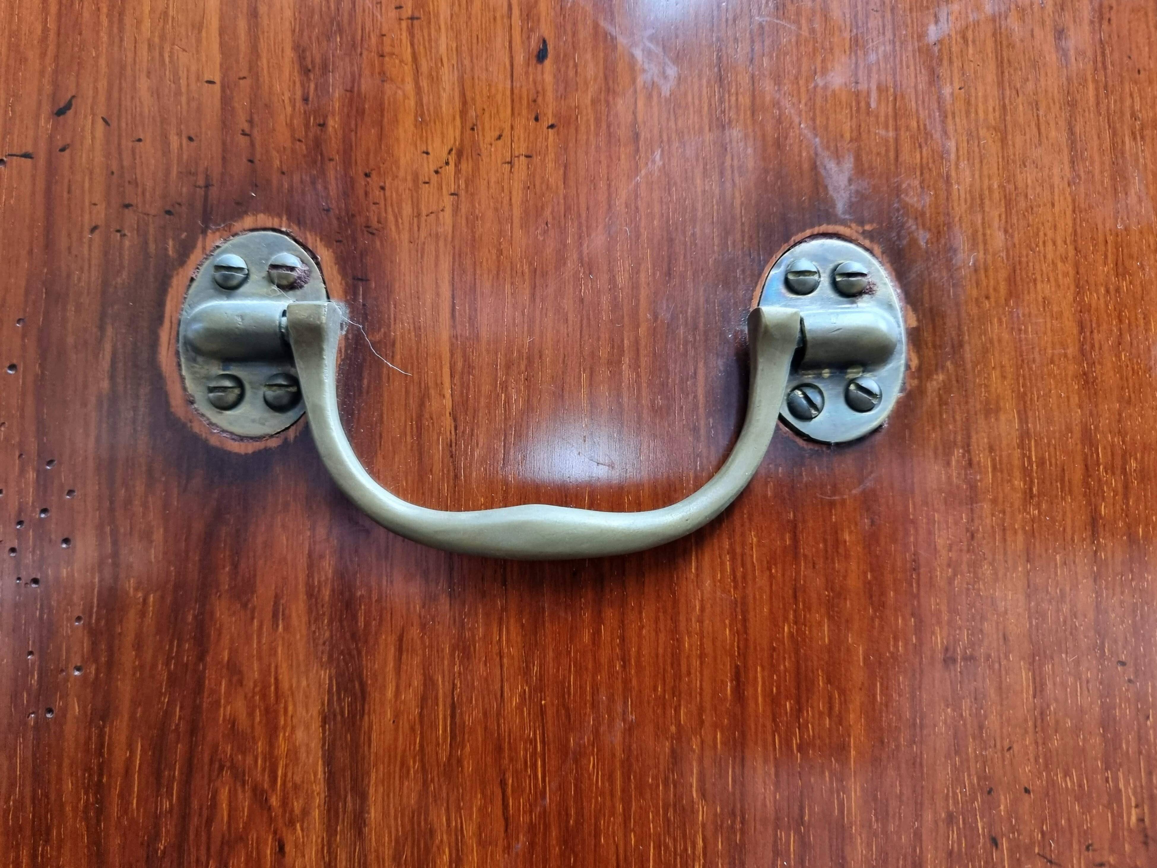 Design chest of drawers bedside cabinet military Campaign style from 'Starbay'