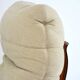 Fauteuil Marsala et son repose-pied Ligne Roset beige clair