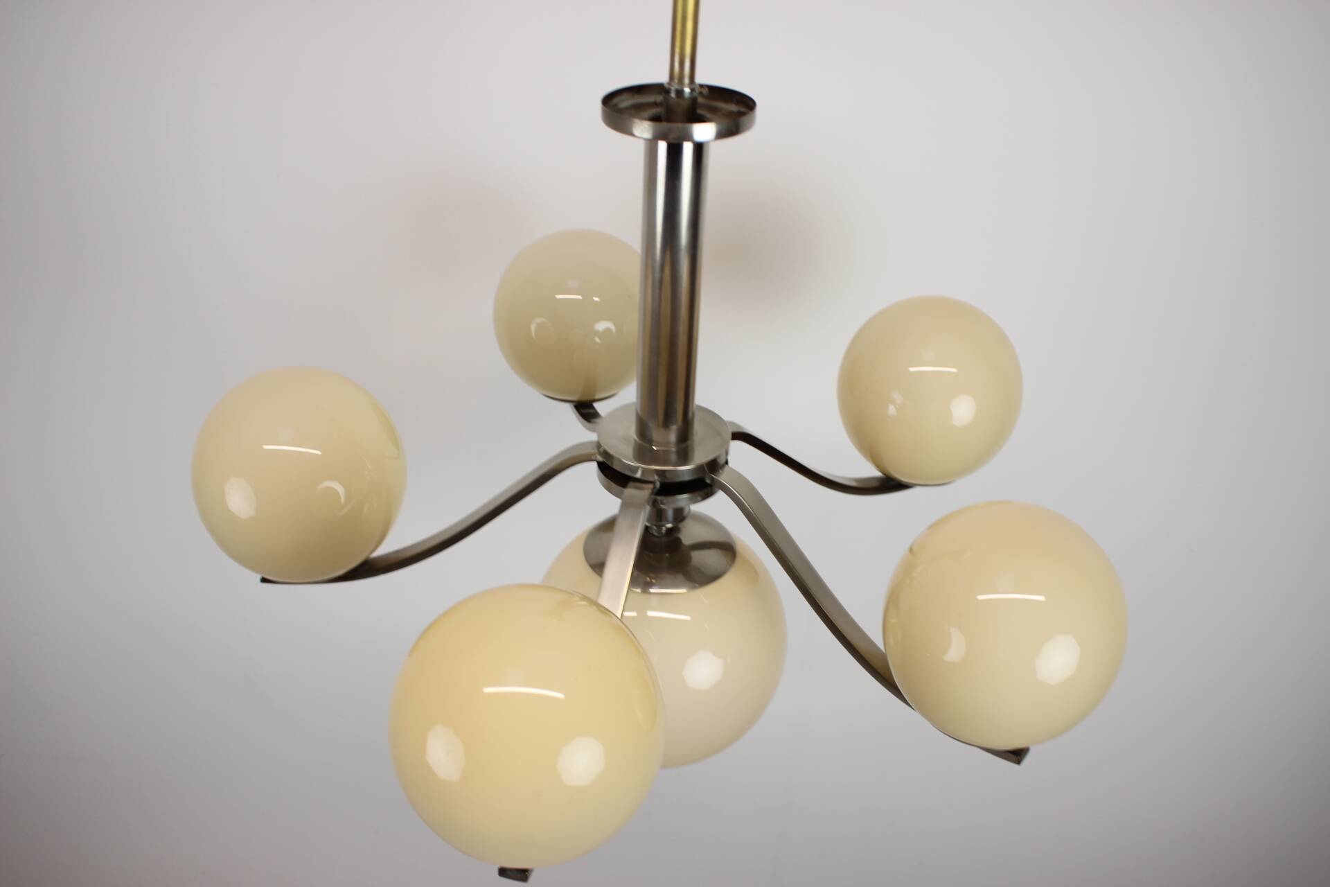 Beautiful Art Deco Candlestick, 1930s, Czechoslovakia