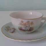 Nice lot of 8 cups and cups to coffee Orchies mill of wolves.