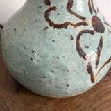 matching signed ceramic lamp bases