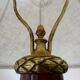 Chinese oxblood porcelain lamp, empire style