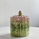 Asparagus slushy condiment pot.