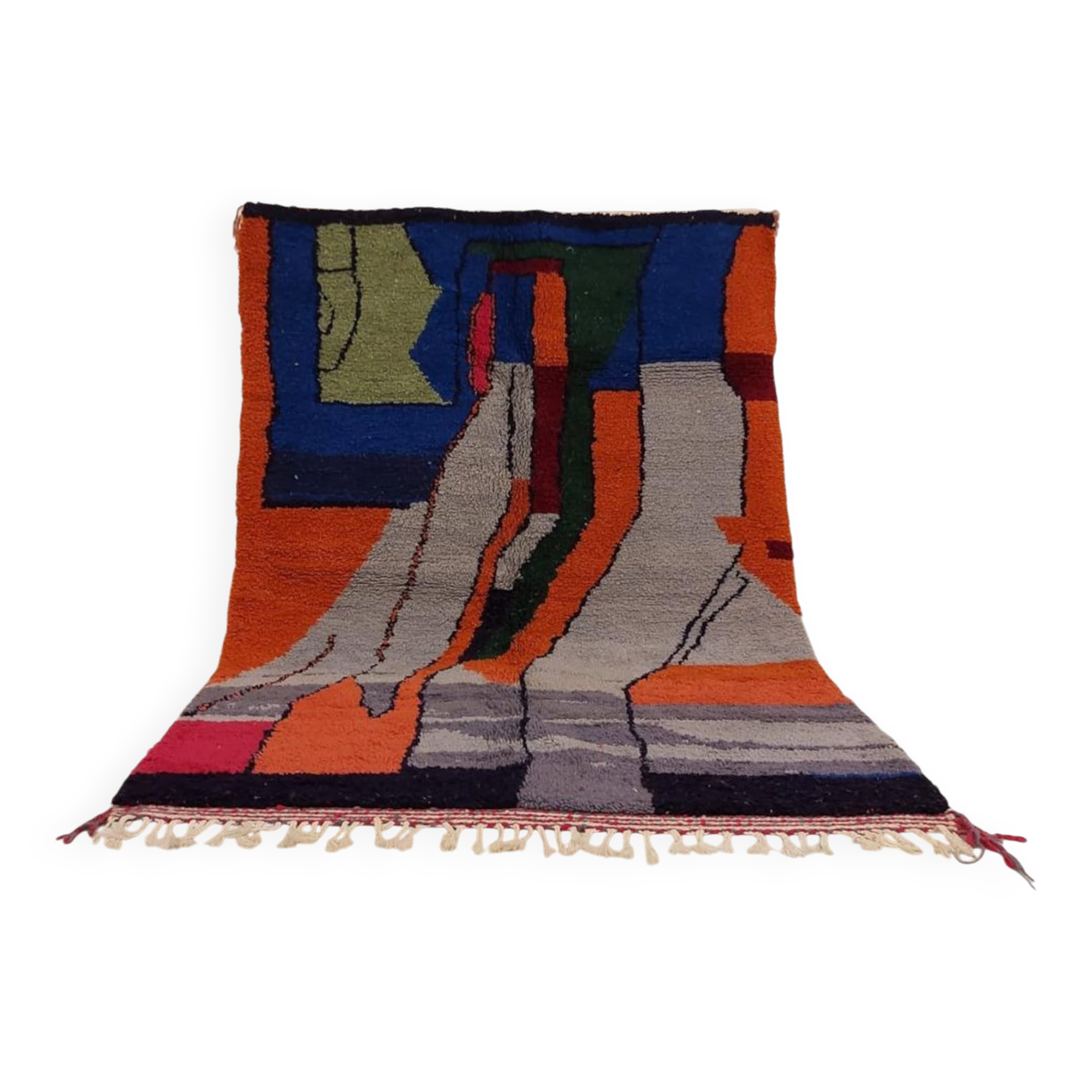 Moroccan artisanal Berber rug 200/250